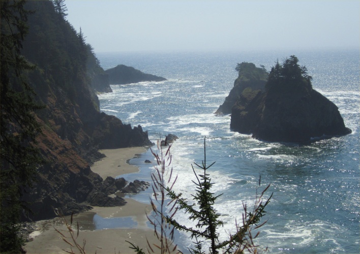 oregon coast near port orford